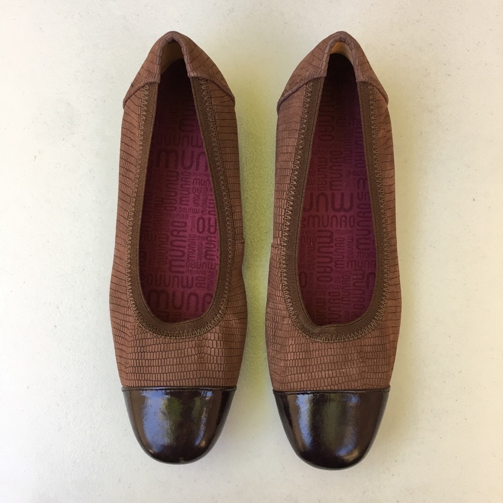 Munro Danielle Flats Brown